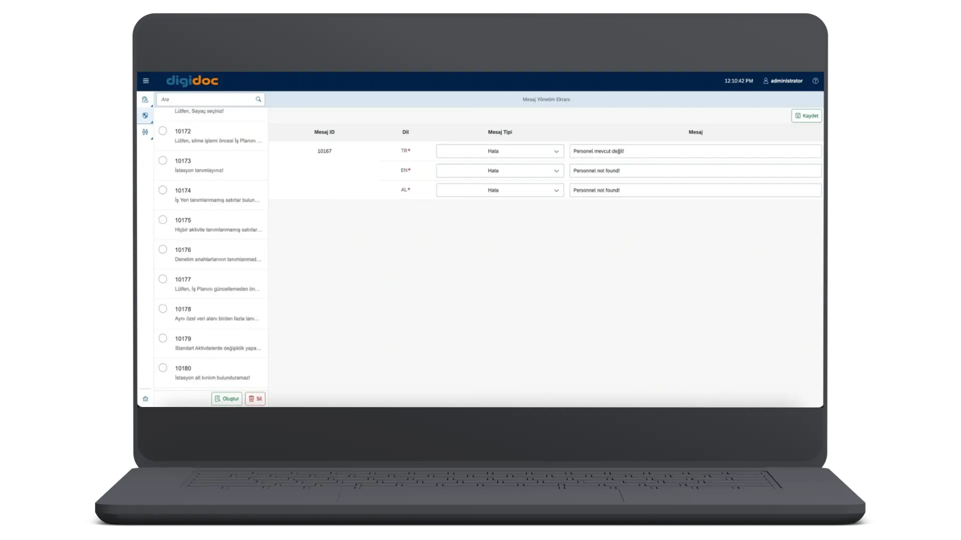 Message Management
